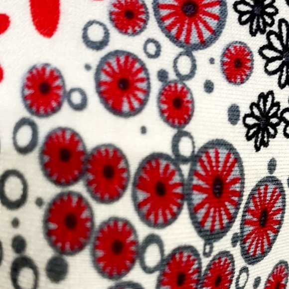 BNWT M&Co Patterned Scoop Neck Peplum Top Size UK 14 - Picture 5 of 5